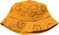 Hut aus Musselin mit Löwen-Muster, gelb, Gr. 50/51 ALANA