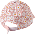 Basecap mit Blumen-Muster, rosa, Gr. 54/55 PUSBLU