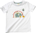 Geburtstags T-Shirt 4 Jahre, weiß, Gr. 110 ALANA