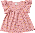 Tunika Pro Climate mit Regenbogen-Muster, rosa, Gr. 104 ALANA