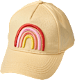 Basecap mit Regenbogen-Stickerei, gelb, Gr. 54/55 PUSBLU