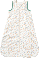 Schlafsack 1,5 TOG mit Punkte-Muster, weiß, 90 cm ALANA