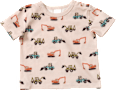 T-Shirt Pro Climate mit Traktor-Muster, beige, Gr. 74 ALANA