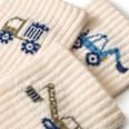 Socken mit Ripp-Struktur & Fahrzeug-Motiv, weiß, Gr. 19/22 ALANA
