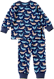 Schlafanzug Pro Climate mit Wal-Muster, blau, Gr. 92 ALANA