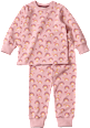 Schlafanzug Pro Climate mit Regenbogen-Muster, rosa, Gr. 104 ALANA