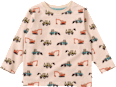 Langarmshirt Pro Climate mit Traktor-Muster, beige, Gr. 110 ALANA