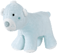 Spieltier Eisbär, blau fehn