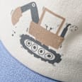 Basecap mit Bagger-Motiv, blau, Gr. 52/53 PUSBLU
