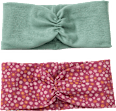 Stirnbänder, grün + rosa, Gr. 54/55 ALANA