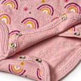 Wickelbody Pro Climate mit Regenbogen-Muster, rosa, Gr. 62/68 ALANA