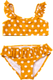 Bikini mit Punkte-Muster, gelb, Gr. 98/104 PUSBLU