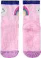 Stoppersocken mit Regenbogen-Muster, rosa, Gr. 21/22 ALANA