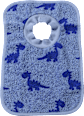 Lätzchen mit Dino-Muster, blau ALANA