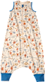 Schlafsack mit Beinen 1 TOG mit Dschungel-Muster, beige, 100 cm ALANA