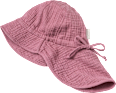 Schirmmütze aus Musselin, rosa, Gr. 52/53 ALANA