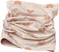 Loop Schal mit Regenbogen-Muster, beige ALANA