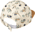 Basecap mit Dino-Muster, beige, Gr. 54/55 PUSBLU
