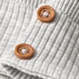 Leggings mit Ripp-Struktur, grau, Gr. 74 ALANA