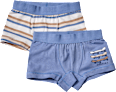 Boxershorts mit Skateboard-Motiv, blau, Gr. 110/116 ALANA