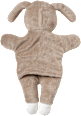 Handpuppe Hund, braun fehn