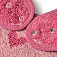 Ärmellätzchen mit Herz-Muster, rosa ALANA