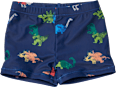 Badehose mit Dino-Muster, blau, Gr. 110/116 PUSBLU