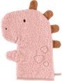 Waschhandschuh Dino, rosa fehn