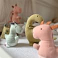 Mini Stehauf Dino, blau fehn