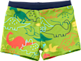 Badehose mit Dino-Muster, grün, Gr. 110/116 PUSBLU