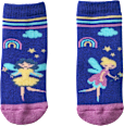ABS Socken mit Feen-Motiv, blau, Gr. 23/26 ALANA
