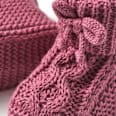 Strickschuhe, altrosa, 3-6 Monate ALANA