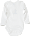 Baby Body, Gr. 98/104, in Bio-Baumwolle, weiß PUSBLU