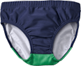 Schwimmwindel mit Frosch-Motiv, blau, Gr. 74/80 PUSBLU