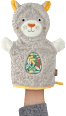 Waschhandschuh Panther, braun fehn
