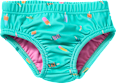 Schwimmwindel mit Eis-Muster, grün, Gr. 86/92 PUSBLU