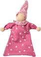 Püppchen mit Punkte-Muster, altrosa ALANA