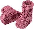 Strickschuhe, altrosa, 0-3 0-3 ALANA