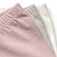 Pantys, grau + rosa + weiß, Gr. 98/104 ALANA