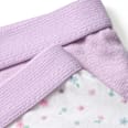 Slips mit Blümchen-Muster, lila + weiß, Gr. 98/104 ALANA