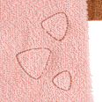 Waschhandschuh Dino, rosa fehn