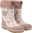 Thermostiefel mit Futter, beige & rosa, Gr. 28/29 Mikk-Line
