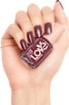 Nagellack Love 130 Make The Move Bordeaux  essie