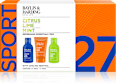 Комплект Sport - Балсам, 50 ml + Измиващ гел за лице, 100 ml + Измиващ гел за коса и тяло, 100 ml  Baylis & Harding