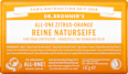 Seifenstück reine Naturseife all one Zitrus & Orange Dr.Bronner's