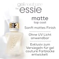 Nagellack Gel Couture by essie 01 Matte Top Coat essie