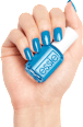 Nagellack Offbeat Chic 954 Blau essie