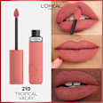 Lippenstift Infaillible Matte Resistance 16H, 210 Tropical Vacay L'ORÉAL PARiS