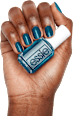 Nagellack Never Too Bold 977 Silberblau-Metallic essie