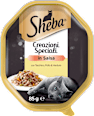 Cibo umido per gatti in salsa con tacchino, pollo e verdure Creazioni Speciali Sheba